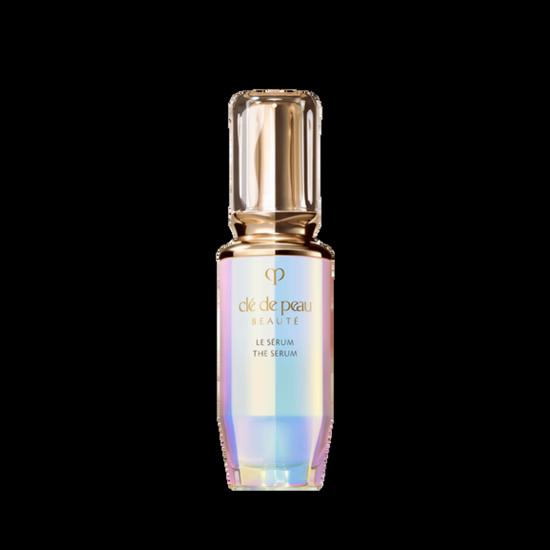 Hình ảnh minh họa các bước sử dụng mỹ phẩm Clé de Peau Beauté trong quy trình chăm sóc da hàng ngày, nhấn mạnh sự tinh tế và hiệu quả